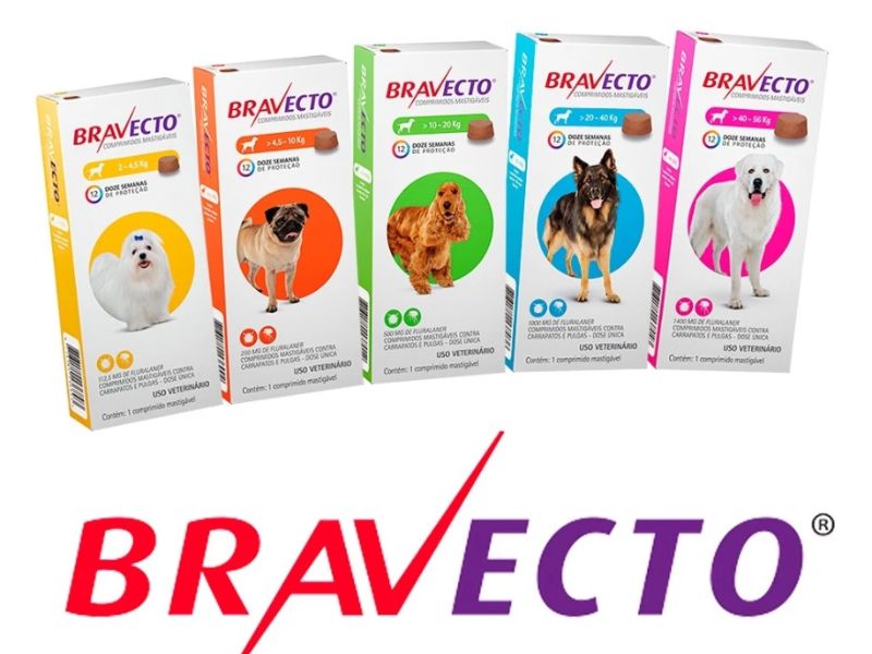 Bravecto Comprimido Antipulgas e Carrapatos.