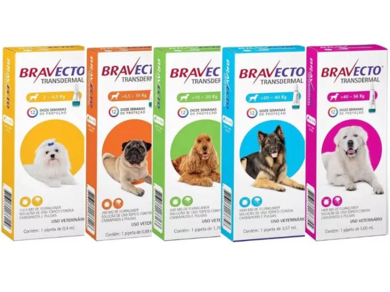 Bravecto Transdermal para Cachorros.