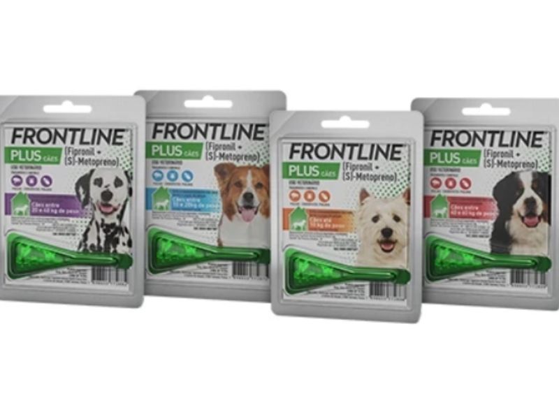 Frontline plus para cachorros.